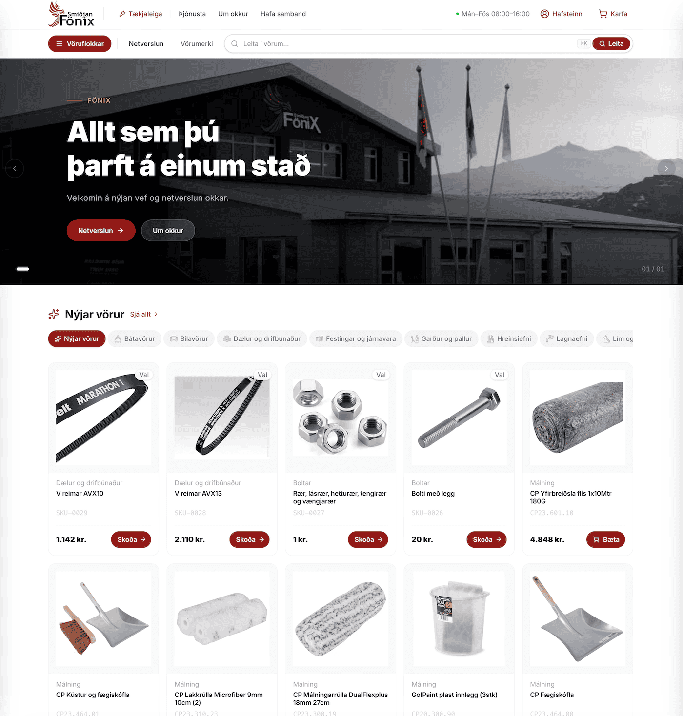 Fönix — Online Store